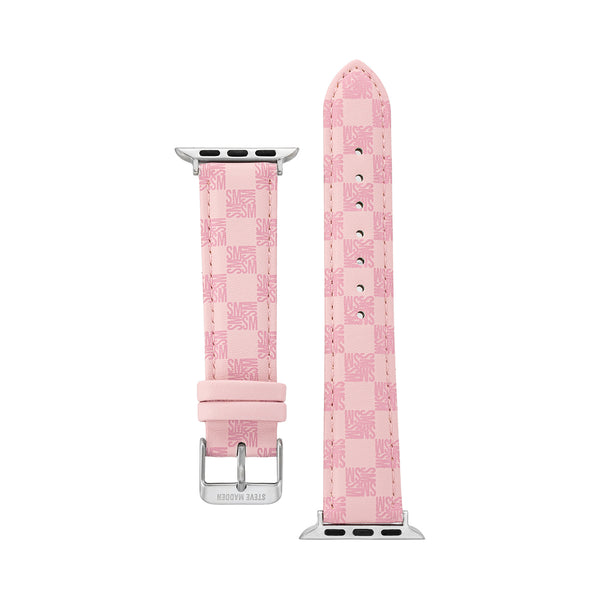 Apple Watch® BLOCK LOGO WATCH BAND PINK 42-44MM