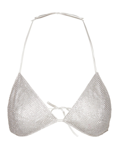 RHINESTONE BIKINI TOP